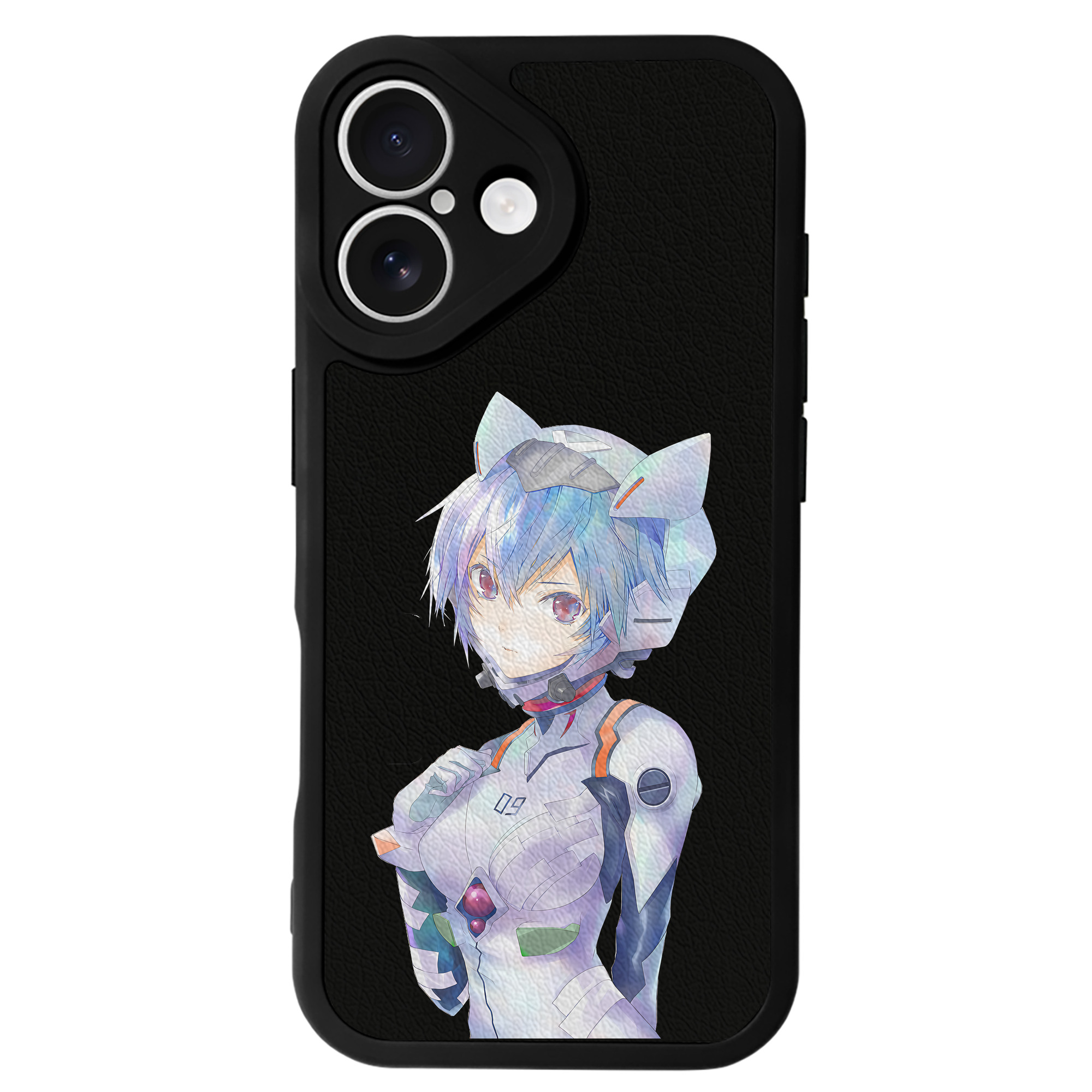 （画像用） EVA 新世紀エヴァンゲリオン 【iPhone 16シリーズ対応】シリコンスマホケース（レザー調） 材質：シリコン